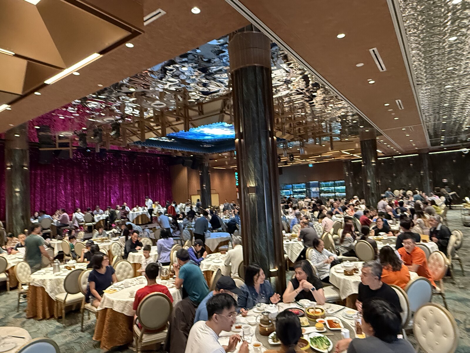 Auric King Fine Restaurant Full Capacity Dining Hall